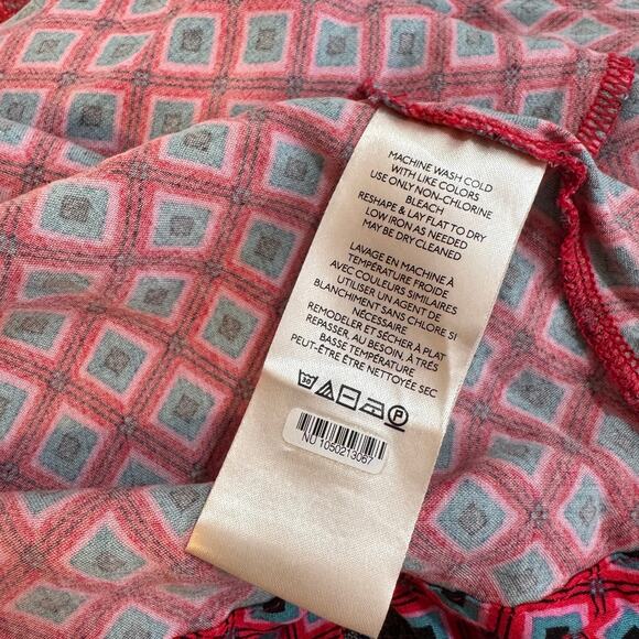 FREE PEOPLE It Takes Two Pink Mini Dress Stretch Waist Tie Long Sleeve S Small - Picture 11 of 12